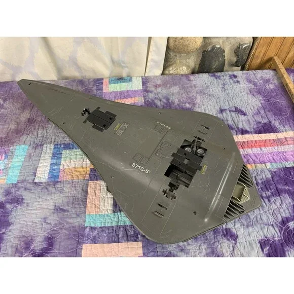 VTG 1988 G.I. Joe  X-19 Ghost Rider Stealth Fighter Incomplete For Parts As Is - Picture 8 of 13